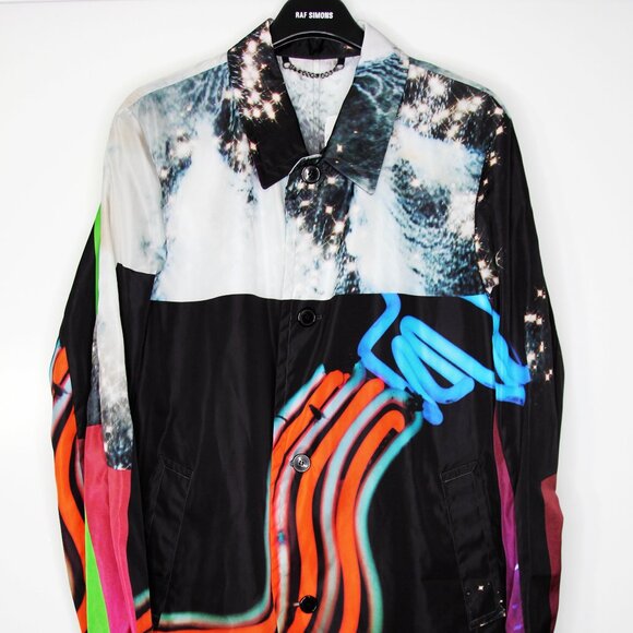 BNWT SS20 DRIES VAN NOTEN x YOSHIROTTEN ROAL PRINT COAT 50 - Picture 2 of 15